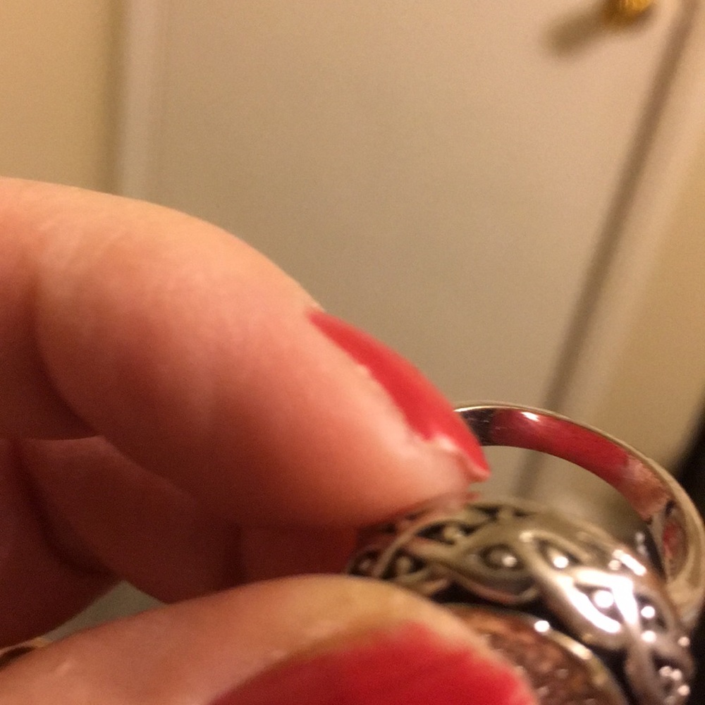❄️New❄️Silver Pave Ring - Picture 7 of 8